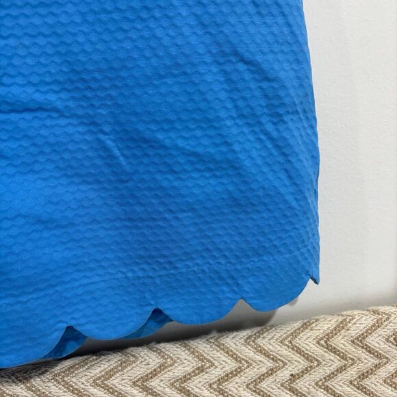 Lilly Pulitzer Colette Scallop Hem Skort Zanzibar Blue NWT - Picture 3 of 11